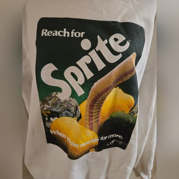 Coca-Cola vintage inspired Sprite crewneck sweatshirt - Picture 2 of 5